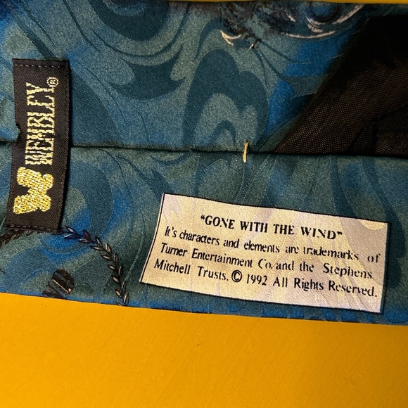Gone With The Wind 1992 Movie Men’s Wembley Silk Necktie - Picture 3 of 5